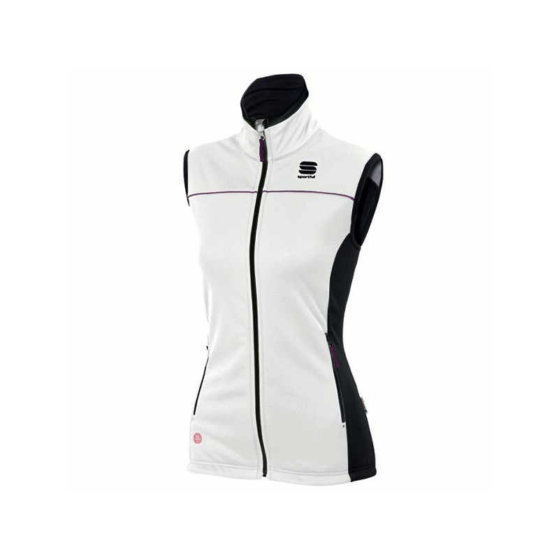 Kvinner Vesten Sportful Squadra Vest W hvit-svart Kvinner Vesten Sportful Squadra Vest W hvit-svart